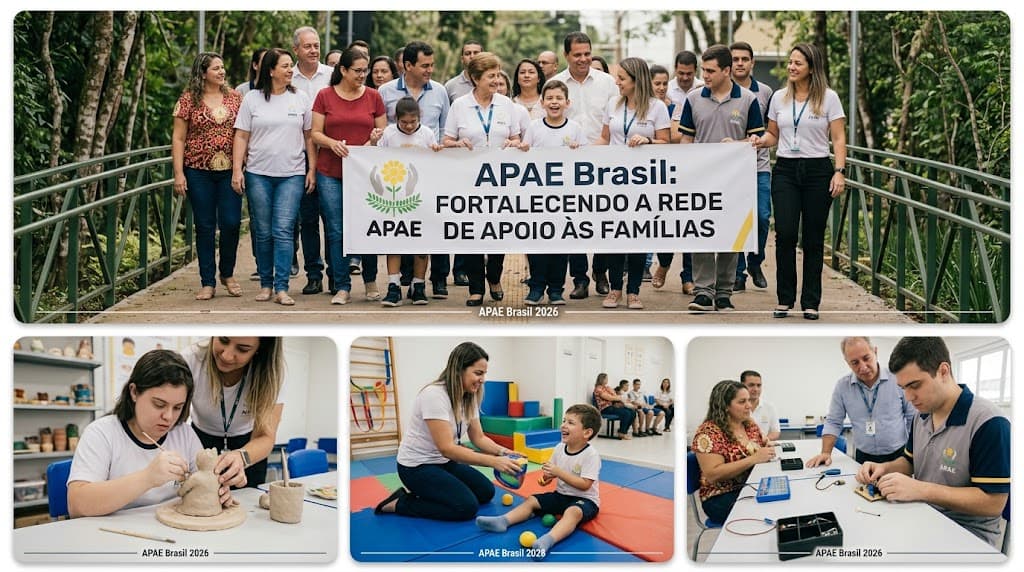 APAE Brasil e FENAPAES Anunciam Ampliação de Programas de Inclusão e Acessibilidade para 2026 APAE Brasil e FENAPAES Anunciam Ampliação de Programas de Inclusão e Acessibilidade para 2026